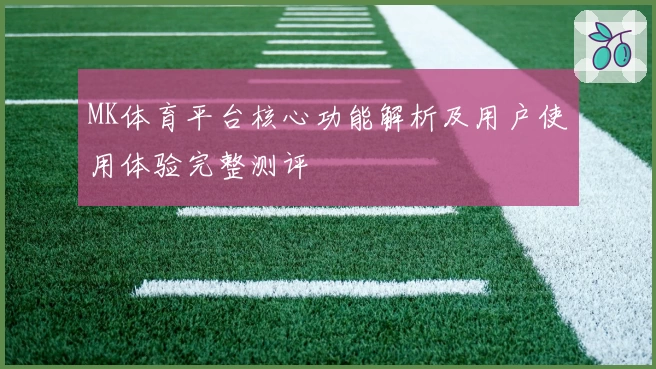 MK体育平台核心功能解析及用户使用体验完整测评